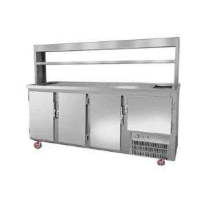 ثلاجة بروست ستانلس ستيل 200 سم