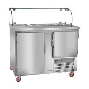 ثلاجة عرض فواكه وسلطات 100 سم