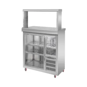 ثلاجة عرض لحوم مشاوي 100سم 3