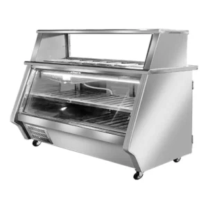 ثلاجة عرض لحوم مشاوي بصحون 200سم