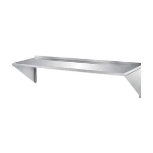 رف حائطي ستانلس ستيل 100سم