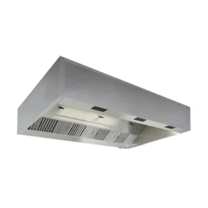 مدخنة حائطية بفرش آير ستانلس ستيل 100سم