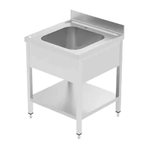 مغسلة بحوض ستانلس ستيل 70 سم