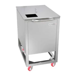 مغسلة عميقة مع غطاء ستانلس ستيل 70 سم