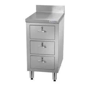 وحدة أدراج ستانلس ستيل 45 سم